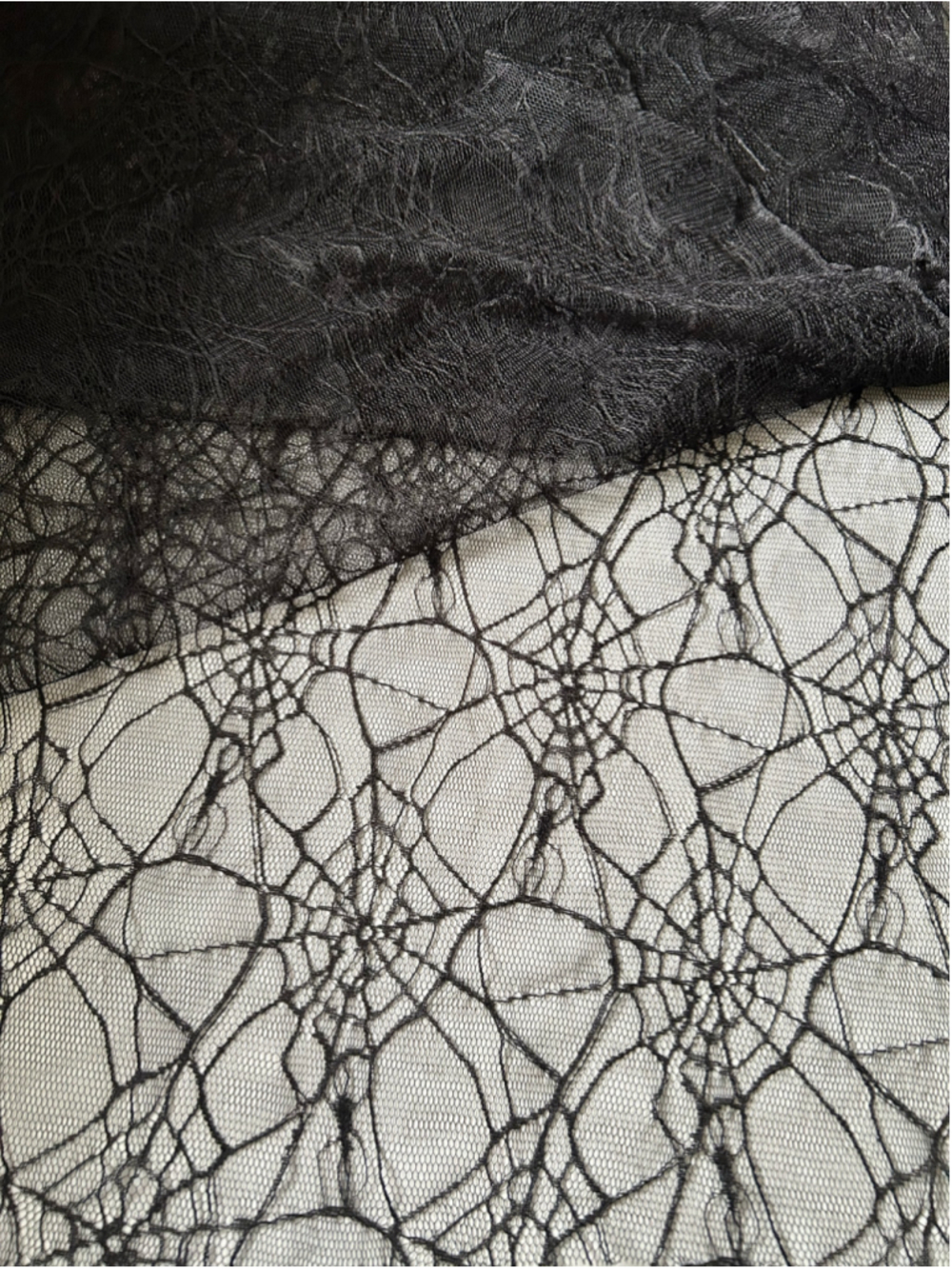 Fabric: 1 Yard 14” Spider Web Mesh Fabric